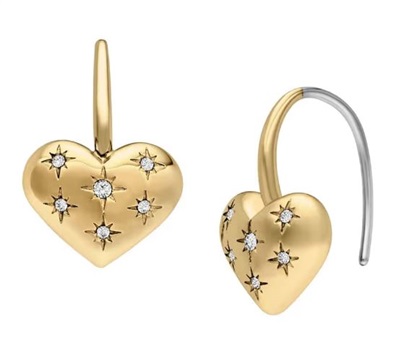Fossil JF04833-710 Gold-Tone Earrings