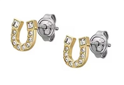 Серьги Fossil JF04908-710 золотистого цвета