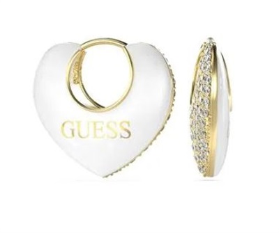 Guess JGUJUBE05206JWYGWHTU White Earrings