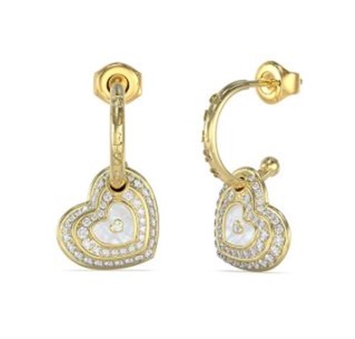 Guess JGUJUBE04019JWYGWHTU Küpe Altın