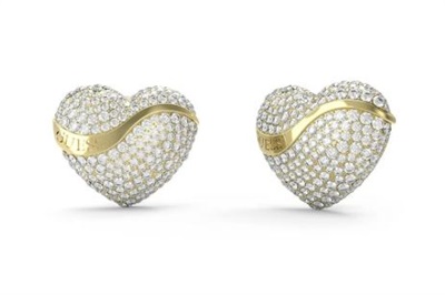Guess JGUJUBE04490JWYGTU — золотистые серьги