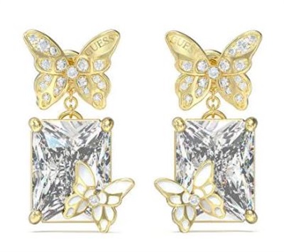 Guess JGUJUBE04089JWYGTU золотистые серьги