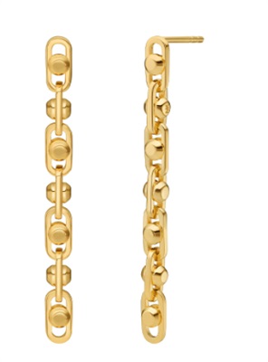 Michael Kors MKC171000-710 Gold Earrings