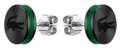 Lacoste LACJ2040086 Black and Green Earrings