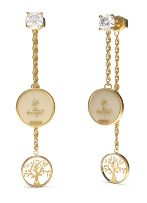 Guess JGUJUBE01444JWYGTU Küpe Altın