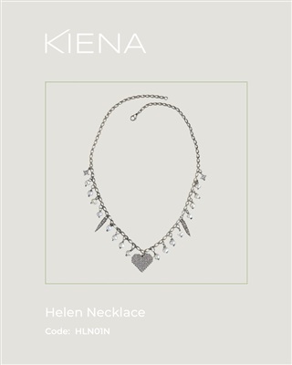 Kiena Helen колье HLN01N, серебристое