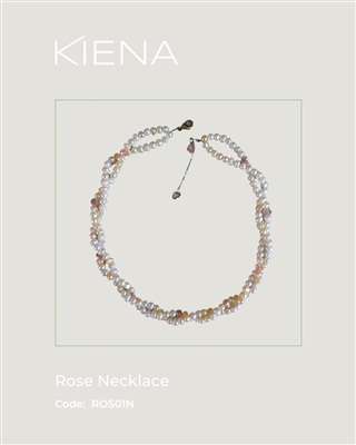 Kiena Rose колье ROS01N, белое