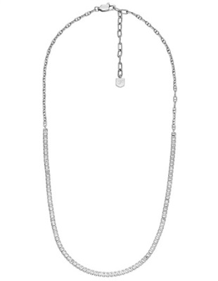 Fossil JA7271-040, серебристое колье