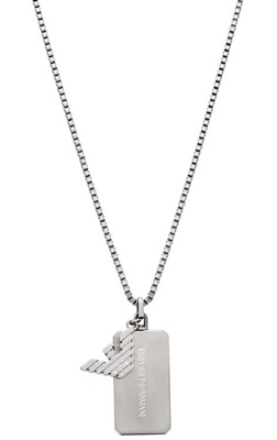 Emporio Armani AJEGS3167-040 серебристое колье