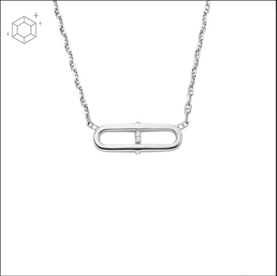 Fossil JFS00636-040 Silver Necklace