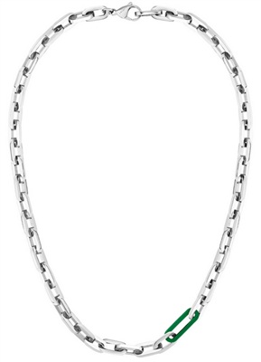 Lacoste LACJ2040099 Серебристое колье