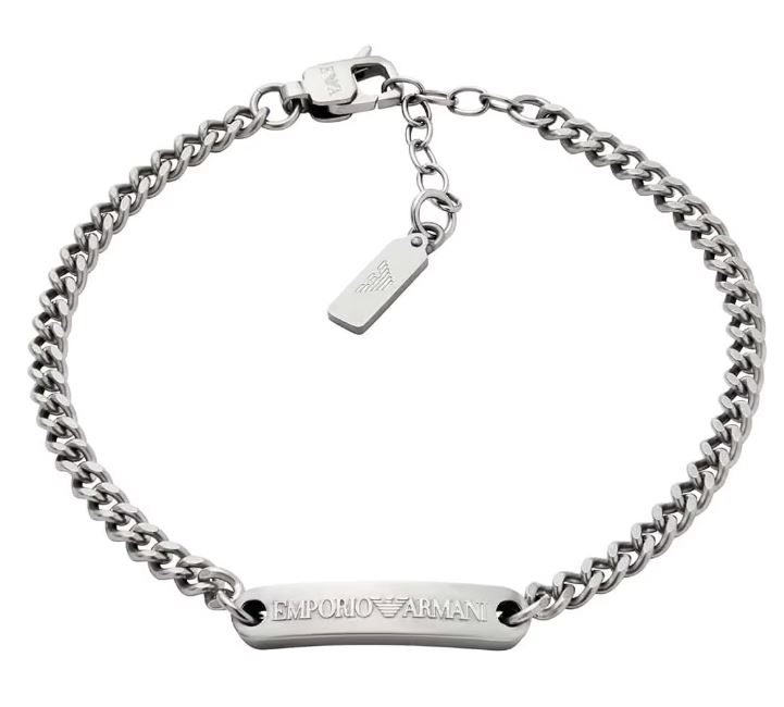 Emporio Armani AJEGS3189-040 Silver Bracelet