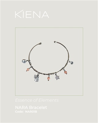 Kiena Nara браслет NAR01B, серебристый
