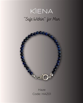 Kiena Haze HAZ01: браслет тёмно-синего цвета