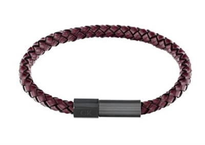 Calvin Klein CKJ35100045 Bilezik Bordo