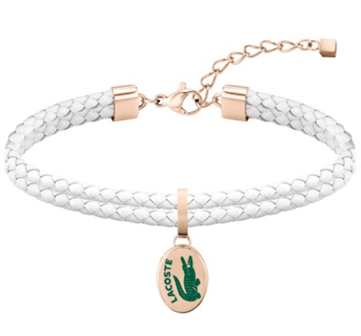 Lacoste LACJ2040057 Bilezik Beyaz