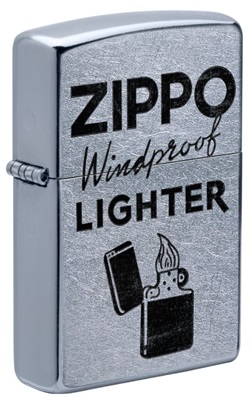 Zippo 207 21Pfspr Zippo Windproof Design Z-49592-088035 Çakmak Gri
