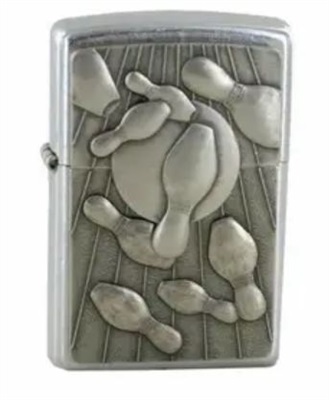 Zippo Z-207BS-B228 Çakmak Gümüş