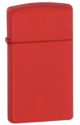 Zippo Z-1633 Çakmak (1633-045526) 1633 Slim Red Matte