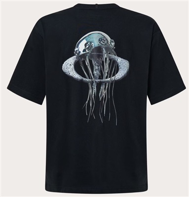 Oakley Futurescape Iced Jelly Tee FOA407457 T-Shirt Black 02E