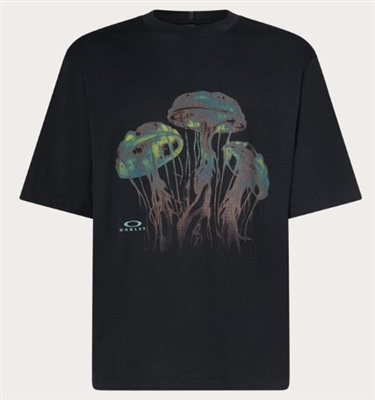 Oakley Jellyfish Tee FOA406854 футболка чёрная 02E