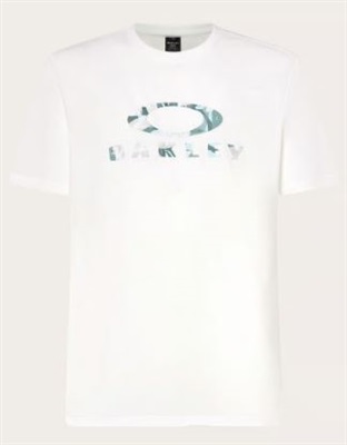 Oakley Bark Sun Tee FOA407158 White T-Shirt 100