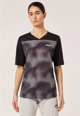 Oakley W Maven Coast SS Jersey FOA500571 футболка чёрно-серая