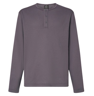 Oakley All Day Waffle LS Henley FOA406172, серая футболка 25N