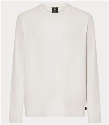 Oakley All Day LS Tee FOA406171 футболка белая 26C