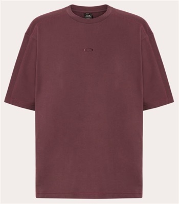 Oakley Dual French Terry Tee FOA406169 футболка бордовая 9B2