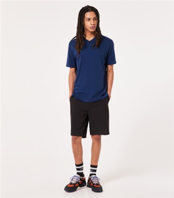 Oakley Relax V-Neck Tee FOA406157 мужская футболка, тёмно-синяя 6LE
