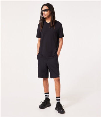 Oakley Relax V-Neck Tee FOA406157 T-Shirt Siyah 02E