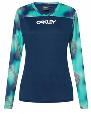 Oakley W Maven Coast LS Jersey FOA500570 Green 9YP T-Shirt
