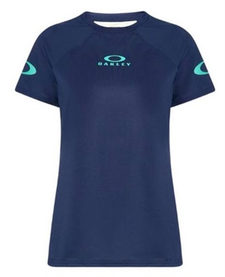 Oakley W Free Ride SS Jersey FOA500568 футболка тёмно-синяя 6LE