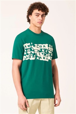 Oakley Golf Ransom Tee FOA405506 T-Shirt Yeşil 78S