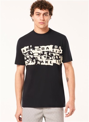 Oakley Golf Ransom Tee FOA405506 T-Shirt Black 02E