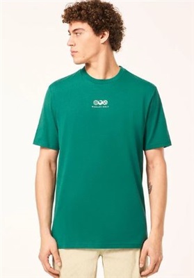 Oakley Golf Cubed Tee FOA405489 футболка зелёная 78S
