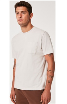 Oakley Relax Pocket Ellipse Tee FOA404410 T-Shirt White 100