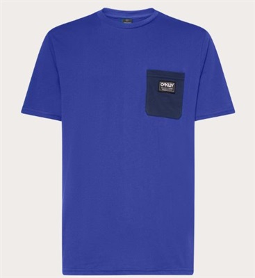 Oakley Classic B1B Pocket Tee FOA403729 T-Shirt Blue 671