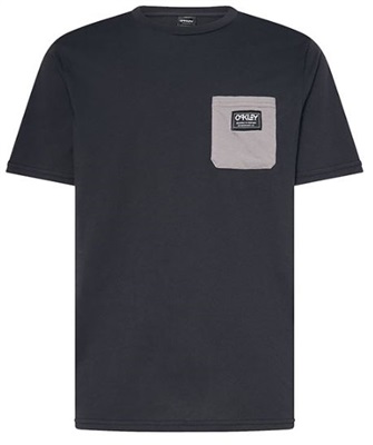 Oakley Classic B1B Pocket Tee FOA403729 Black/Grey 96I T-Shirt