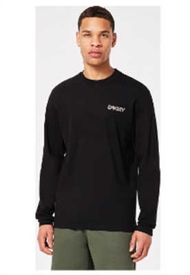 Oakley Agaricus Nassa LS Crew FOA404898 футболка, чёрная, 02E