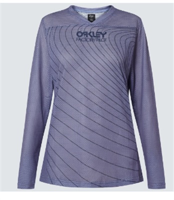 Oakley Wmns Factory Pilot RC LS Jerse FOA500385 45E, футболка цвета сирени