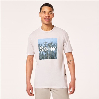 Oakley Winter Vista Tee FOA404556 T-Shirt Krem 26C