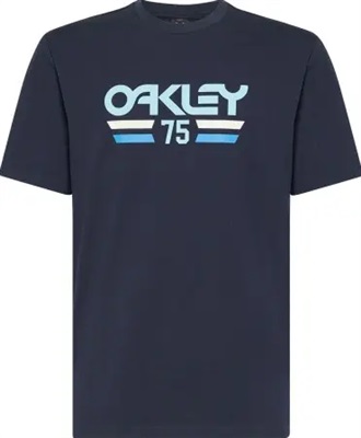 Oakley Vista 1975 Tee FOA404026 T-Shirt Blue 642
