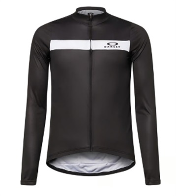 Oakley Icon Classic LS Jersey FOA404910 02E — черная велофутболка с длинным рукавом