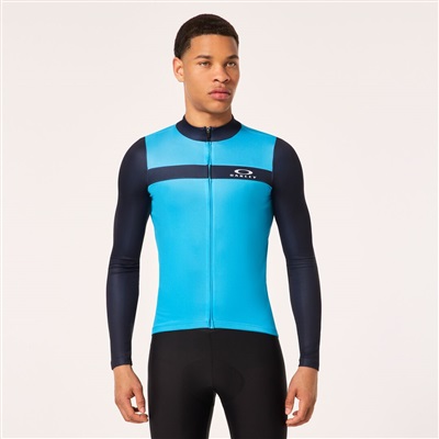 Oakley Icon Classic LS Jersey FOA404910 Uzun Kollu Bisiklet Forması Mavi