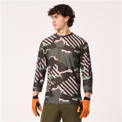 Oakley Ride Free LS Jersey FOA404505 футболка камуфляжная