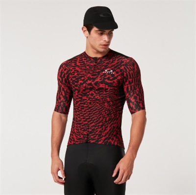 Oakley Endurance Dazzle Camo Jersey FOA404398 Black Red 9T1