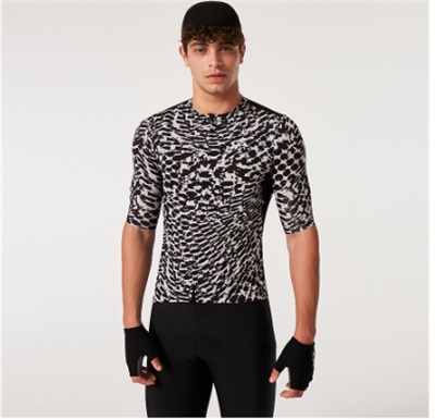Oakley Endurance Dazzle Camo Jersey FOA404398 футболка чёрно-серая 9SV