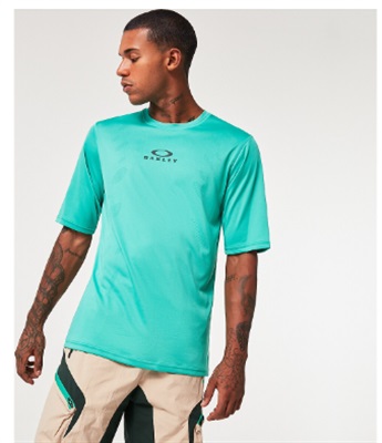 Oakley Latitude Rc SS Tee FOA404287 футболка зелёная 7GR